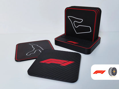 F1 Track Carbon Cards