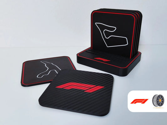 F1 Track Carbon Cards